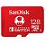 SANDISK microSDXC für Nintendo Switch, Mario Kart Edition, 128GB, Red (SDSQXAO-128G-GNCZN)