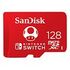 SANDISK microSDXC for Nintendo Switch, Mario Kart Edition, 128GB, Red (SDSQXAO-128G-GNCZN)