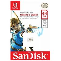 SanDisk Carte microSDXC Nintendo Switch U3 256 GB - SDSQXAO-256G-GNCZN 