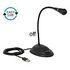 DELOCK USB Gooseneck Microphone with base (65871)