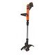 BLACK & DECKER 18V POWERCOMMAND Easy Feed 28cm Akku-Rasentrimmer (STC1820EPC)