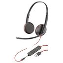 POLY Blackwire C3225 USB-A, Schwarz (209747-22)