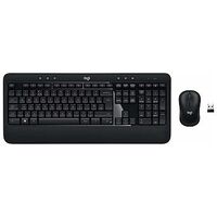 LOGITECH Advanced Wireless Combo, Other layouts, Black (920-008805)