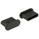 DELOCK Dust Cover for USB Type-C female without grip 10 pieces black (64014)