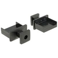 DELOCK Dust Cover for USB Type-A 10 pieces black (64009)