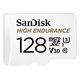 SANDISK High Endurance microSDXC, UHS-I U3, V30, Class 10, 128GB (SDSQQNR-128G-GN6IA)