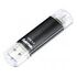 HAMA FlashPen "Laeta Twin" USB 3.0, 256GB, Black (181071)