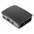 RASPBERRY PI 4 Official Case, Schwarz / Grau