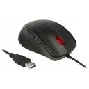 DELOCK Ergonomic Optical USB Mouse, Left Handers (12548)