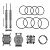GARMIN Quick Release Kit (fenix 3) (010-12168-11)