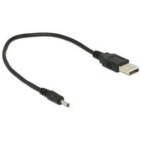 DELOCK Kabel USB Typ-A Power auf DC 3.0x1.1 mm Stecker 27cm