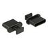 DELOCK Dust Cover for USB Type-C with grip 10 pieces black (64013)