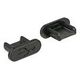 DELOCK Staubschutz für USB 2.0 Micro-B ohne Griff 10 Stück schwarz (64007)