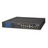 PLANET 8-Port 10/100/1000T PoE ethernet switch with PoE LCD monitor (GSD-1222VHP)