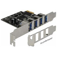 DELOCK USB 3.0 PCI Express Karte mit 4 x externen Typ-A (90304)