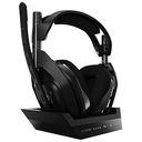 ASTRO GAMING A50 Wireless Headsset + Base Station, Schwarz, PS4 (939-001676)