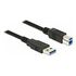 DELOCK Kabel USB 3.0 Typ-A > USB 3.0 Typ-B 1.5m schwarz (85067)