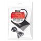 CLUB-3D Multi Stream Transport (MST) Hub DisplayPort 1.2 Quad Monitor USB Powered (CSV-6400)