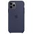 APPLE iPhone 11 Pro Silicone Case, Midnight Blue (MWYJ2ZM/A)