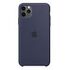 APPLE iPhone 11 Pro Max Silicone Case, Midnight Blue (MWYW2ZM/A)