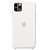 APPLE iPhone 11 Pro Max Silicone Case, White (MWYX2ZM/A)
