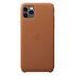 APPLE iPhone 11 Pro Max Leather Case, Saddle Brown (MX0D2ZM/A)