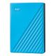 WESTERN DIGITAL My Passport, 2.0TB, Blau (WDBYVG0020BBL-WESN)