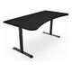 AROZZI Arena Gaming Desk - Large, Pure Black
