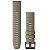 GARMIN QuickFit 22 Watch Band, Silicone, 22mm, Dark Sandstone (010-12863-02)