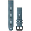 GARMIN QuickFit 22 Watch Band, Silicone, 22mm, Lakeside Blue (010-12863-03)