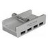 DELOCK Externer USB 3.0 4 Port Hub mit Feststellschraube (64046)