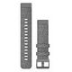GARMIN QuickFit Band (20mm), Schwarzmeliertes Nylon mit schwarzen Teilen (010-12875-00)