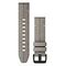 GARMIN QuickFit Band (20mm), Shale Grey Suede Leather (010-12876-00)