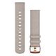 GARMIN Schnellwechsel-Armband (20mm), Graues Lederarmband (010-12691-07)