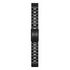 GARMIN QuickFit 22 Watch Band, Titanium, 22mm, Vented Titanium with Carbon Grey DLC (010-12863-09)