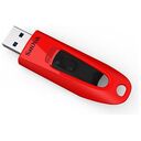 SANDISK Ultra, 64GB, Rot (SDCZ48-064G-U46R)