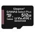 KINGSTON Canvas Select Plus microSDXC Card, UHS-I U3, 512GB (SDCS2/512GBSP)