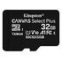 KINGSTON Canvas Select Plus microSDHC Card, UHS-I U1, 32GB (SDCS2/32GBSP)