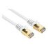 Patchcable Cat.7, RJ45, 10 meters, white