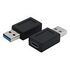 EXSYS adapter USB Type-A male to USB Type-C female black (EX-47991)