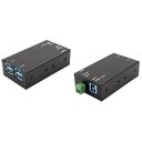 EXSYS Smallest USB 3.0 Metal HUB with 4 ports with 15KV ESD Surge Protection (EX-1180HMS)