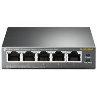 TP-LINK 5PORT 10/100MBPS DESKTOP SWITCH (TL-SF1005P)