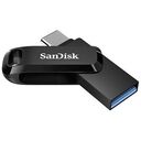 SANDISK Dual Drive Go 128 GB, USB-C 3.0/USB-A 3.0, Black (SDDDC3-128G-G46)