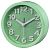 HAMA Alarm Clock "Retro", Round, Light Green (136211 / 186323)