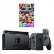 NINTENDO Switch V2, Mario Kart 8 Bundle, Grau