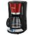 RUSSELL HOBBS Colours Plus+ Flame Red Digital Glas Coffee Maker (24031-56)
