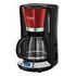 RUSSELL HOBBS Colours Plus+ Flame Red Digital Glas Coffee Maker (24031-56)