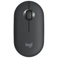 LOGITECH Pebble M350 Wireless Mouse, Graphite (910-005718)
