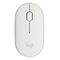 LOGITECH Pebble M350 Wireless Mouse, White (910-005716)