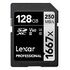 LEXAR Professional 1667x SDXC Memory Card, Class 10, UHS-II, 128GB